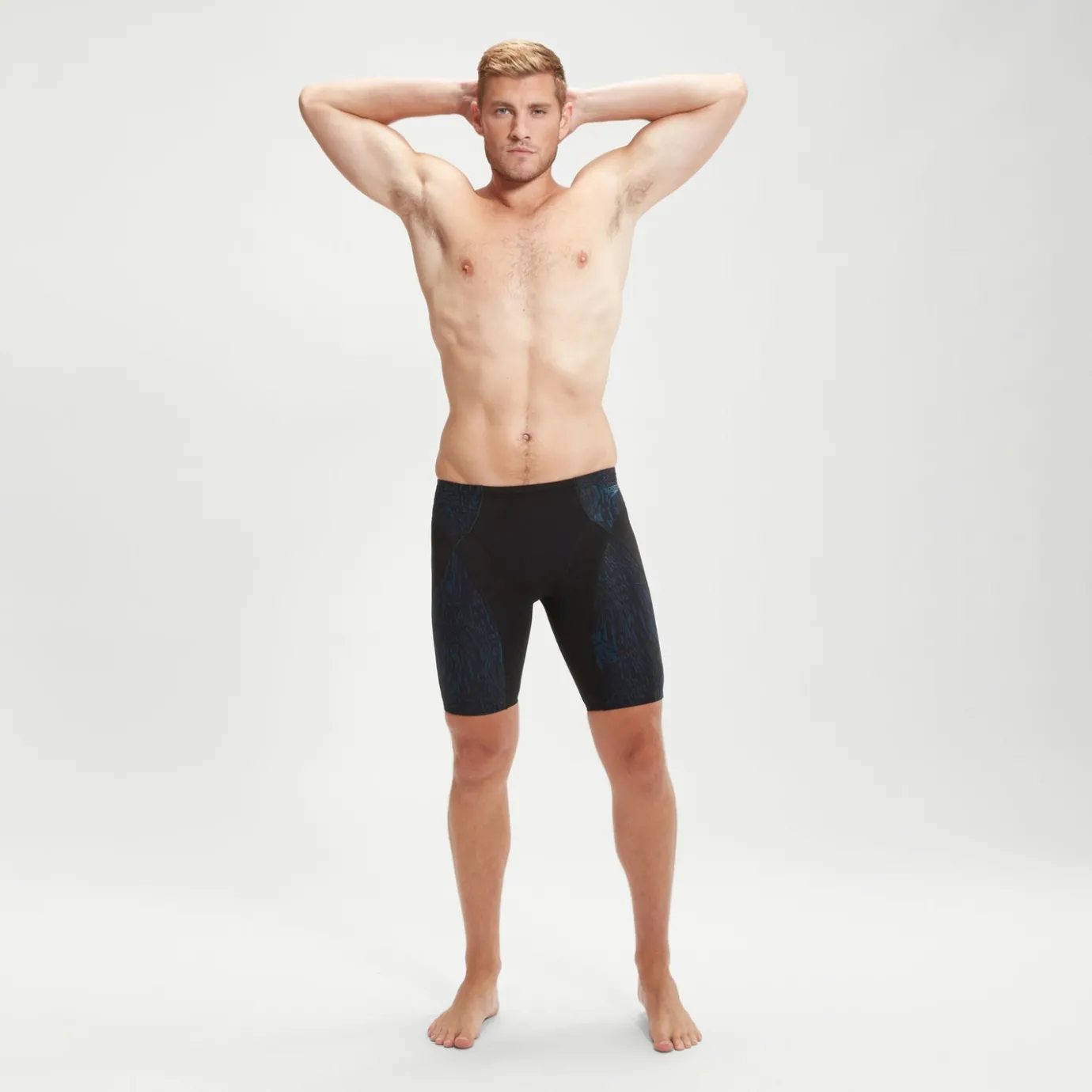 Men's Endurance+ Max Compression Jammer Black/Teal*Speedo Sale