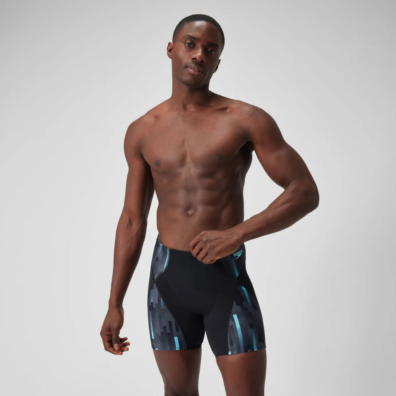 Men's Endurance+ Max Compresson Jammer Black/Grey*Speedo Store
