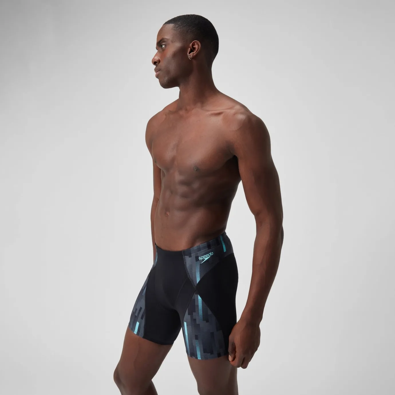 Men's Endurance+ Max Compresson Jammer Black/Grey*Speedo Store
