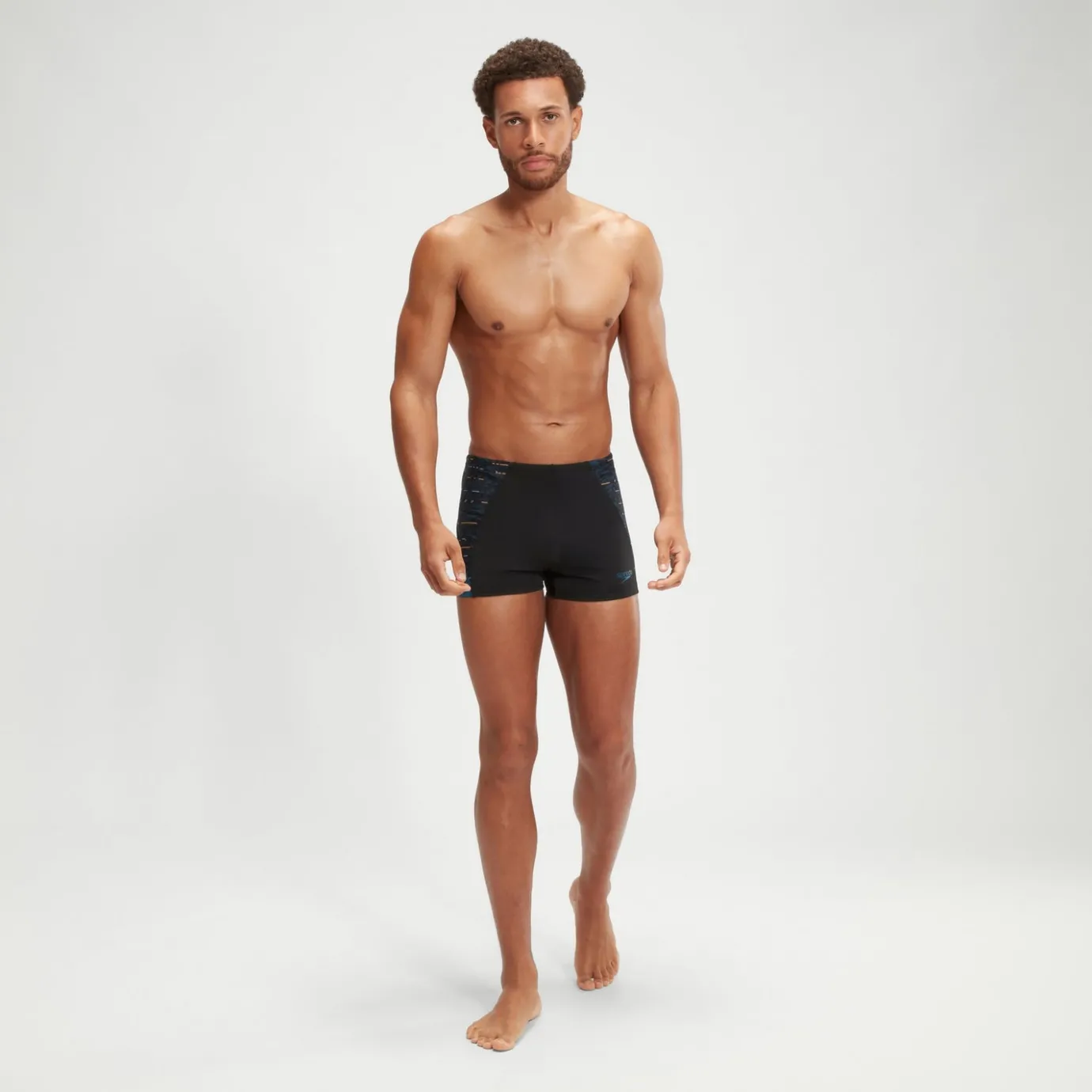 Men's Endurance+ Max Splice Aquashort Black/Teal*Speedo Shop