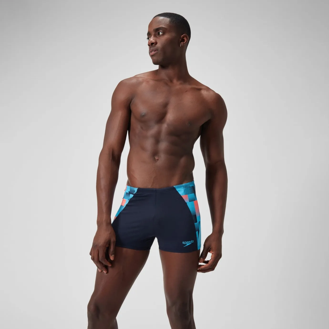 Men's Endurance+ Max Splice Aquashort Navy/Blue*Speedo Outlet