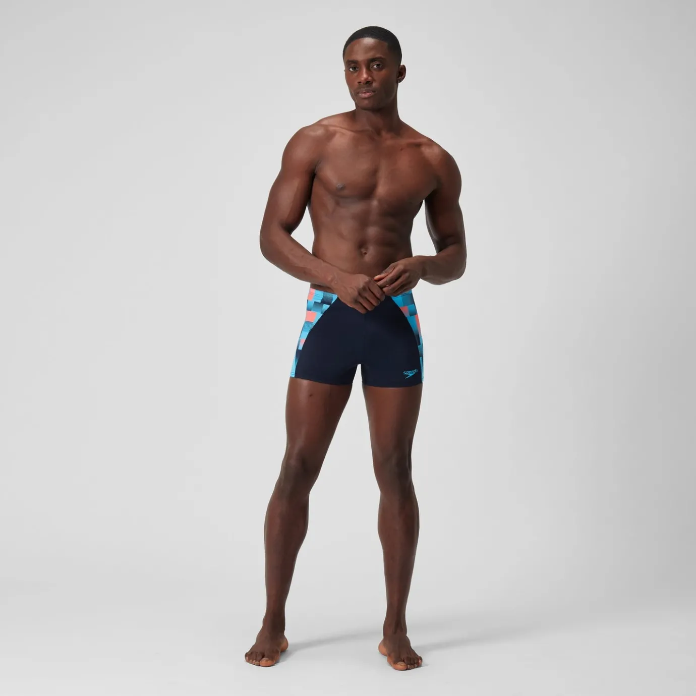 Men's Endurance+ Max Splice Aquashort Navy/Blue*Speedo Outlet