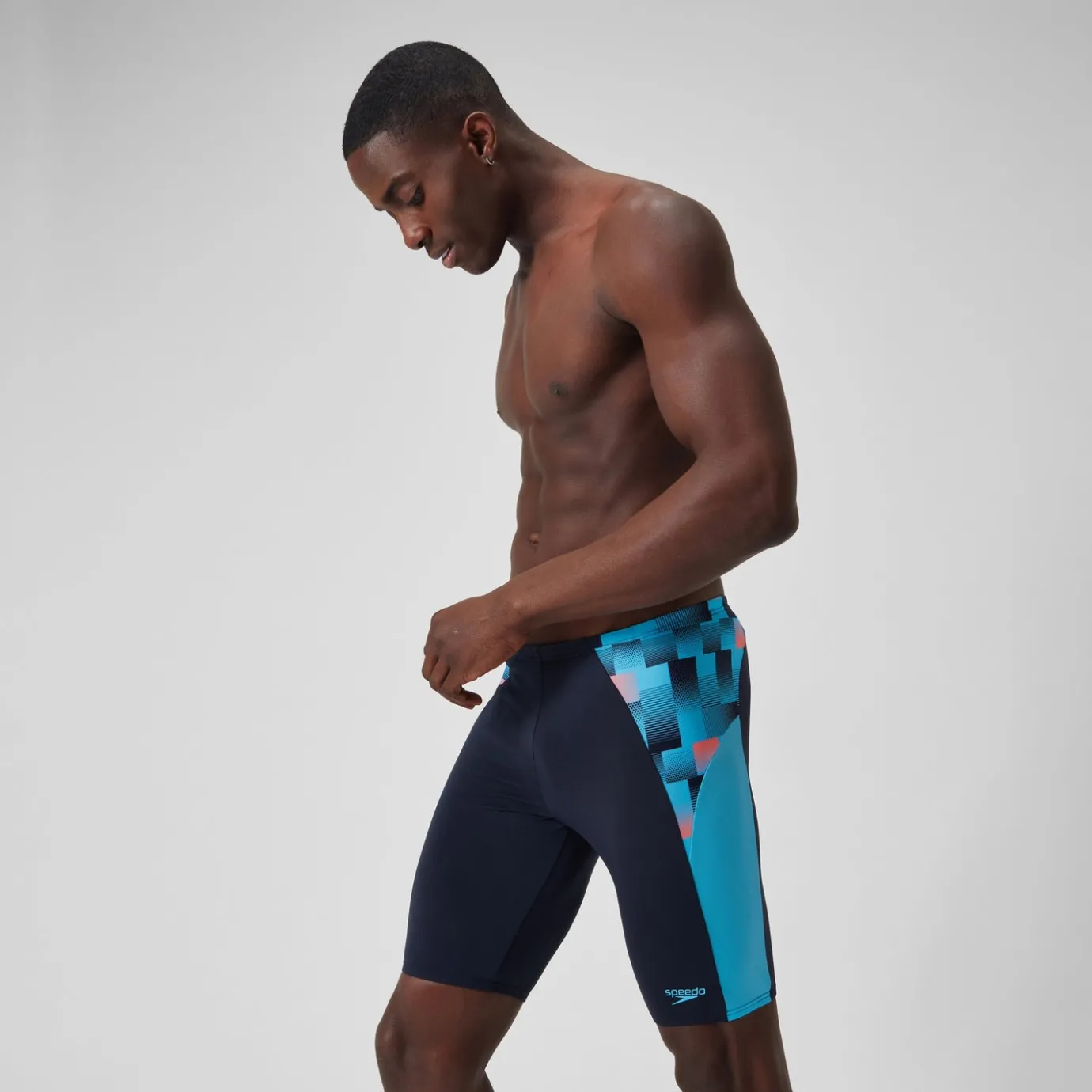 Men's Endurance+ Max Splice Jammer Navy/Blue*Speedo Online