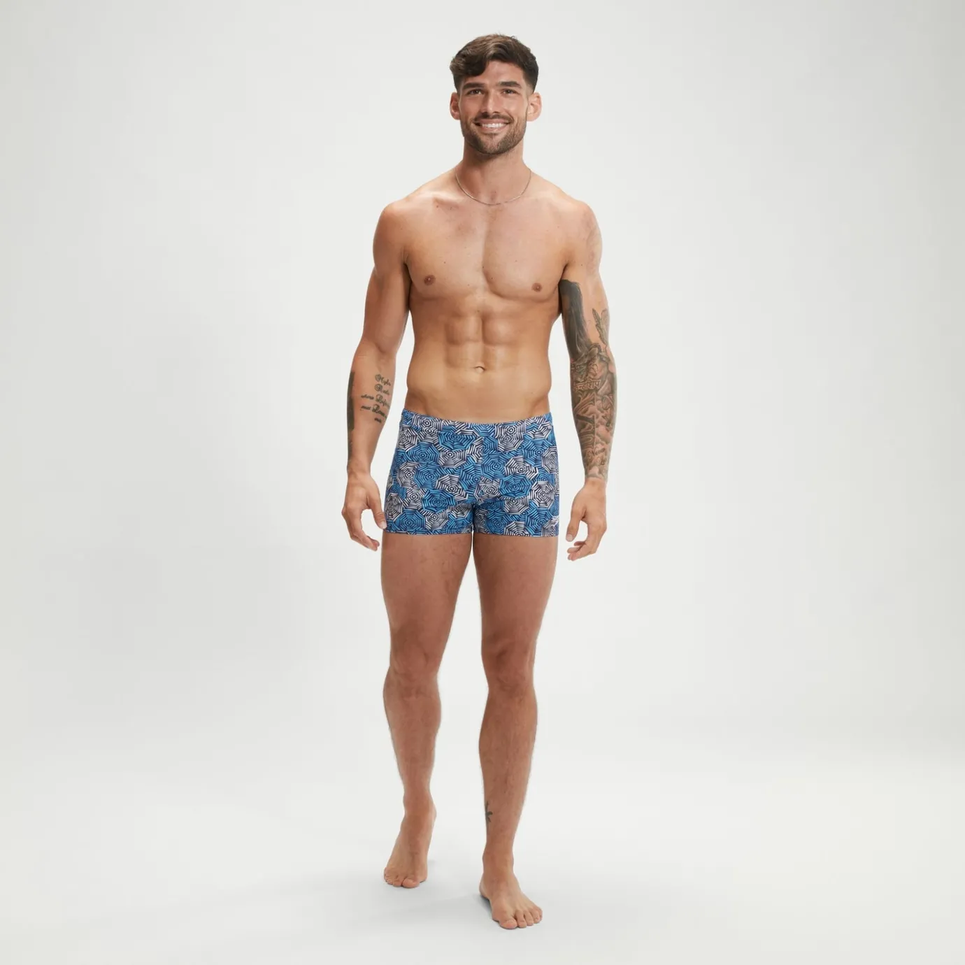 Men's Escape Aquashorts BLue/White*Speedo Clearance