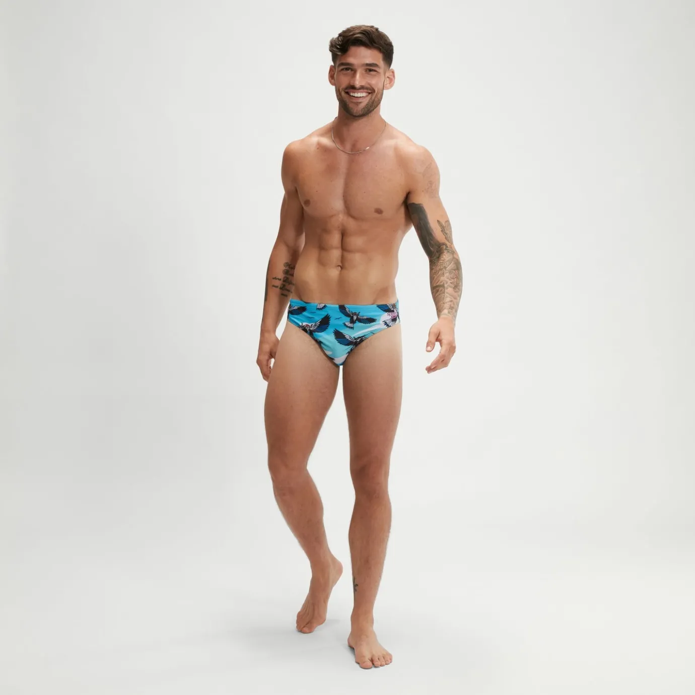 Men's Escape 5cm Brief Blue*Speedo Hot