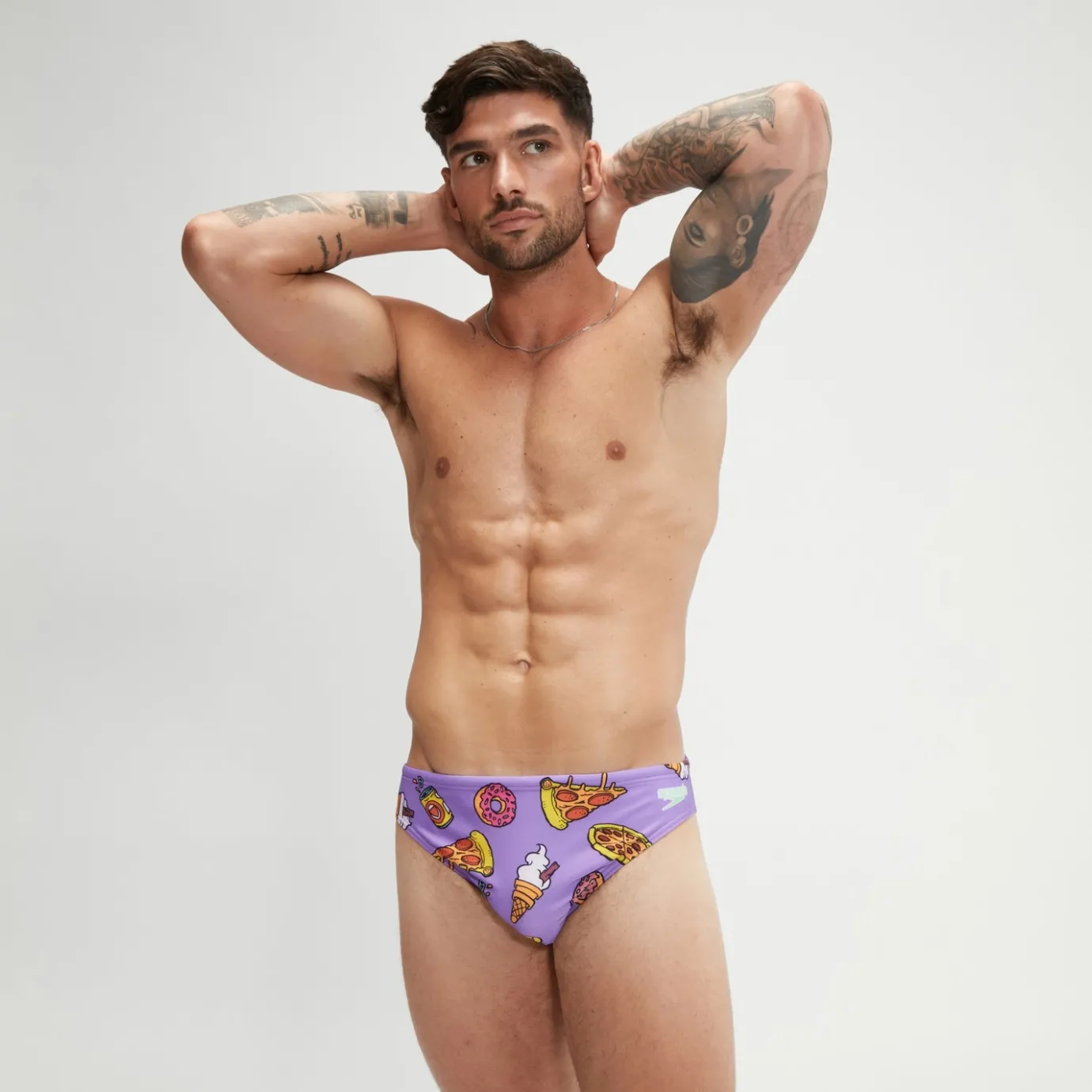 Men's Escape 5cm Brief Purple*Speedo Discount