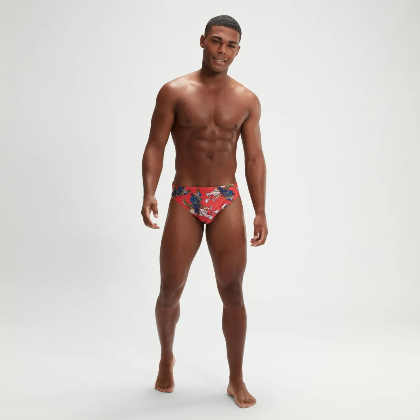 Men's Escape 5cm Brief Red*Speedo New