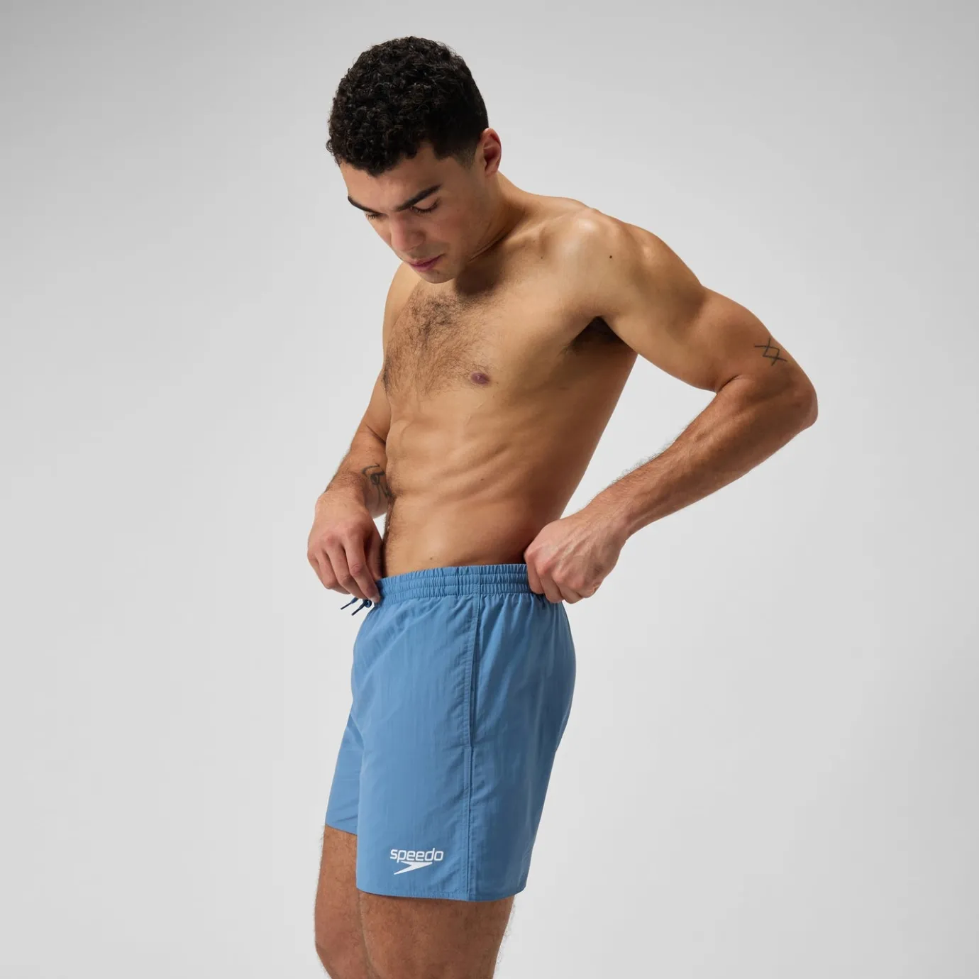 Men's Essential 16" Swim Shorts Blue*Speedo Store