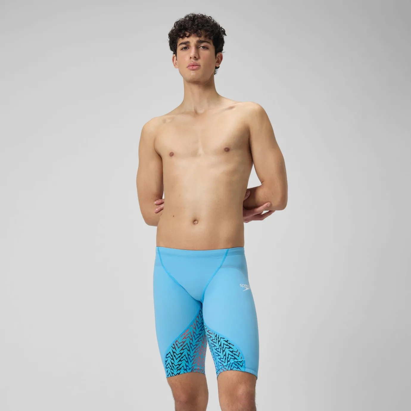 Men's Fastskin LZR Ignite Jammer Blue/Red*Speedo Fashion