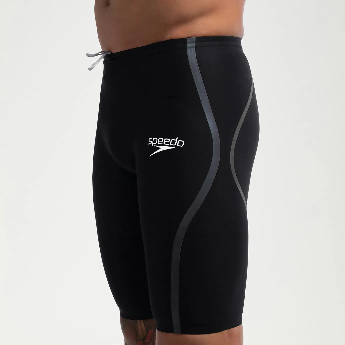 Men's Fastskin LZR Pure Intent 2.0 Backstroke Edition High Waist Jammer Black/Iridescent*Speedo Cheap