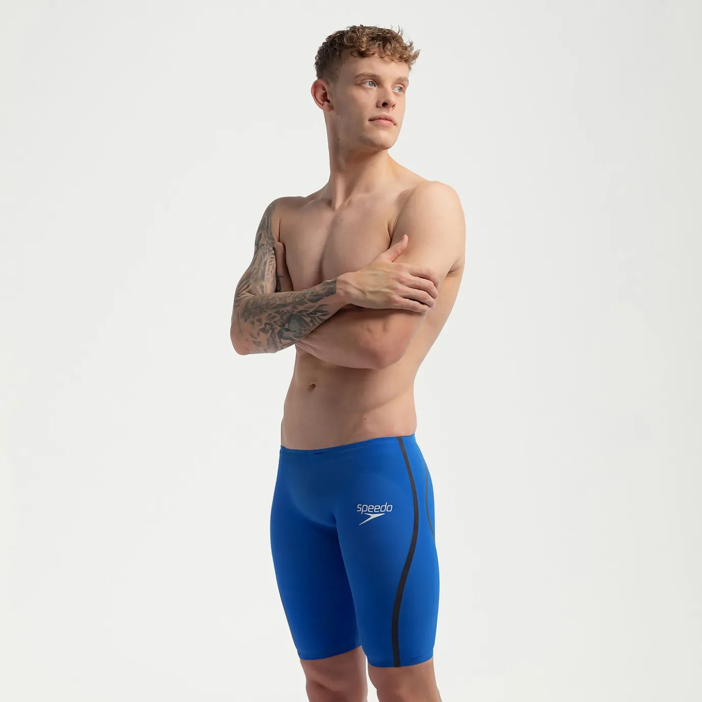 Men's Fastskin LZR Pure Intent 2.0 Jammer Blue/Iridescent*Speedo Shop