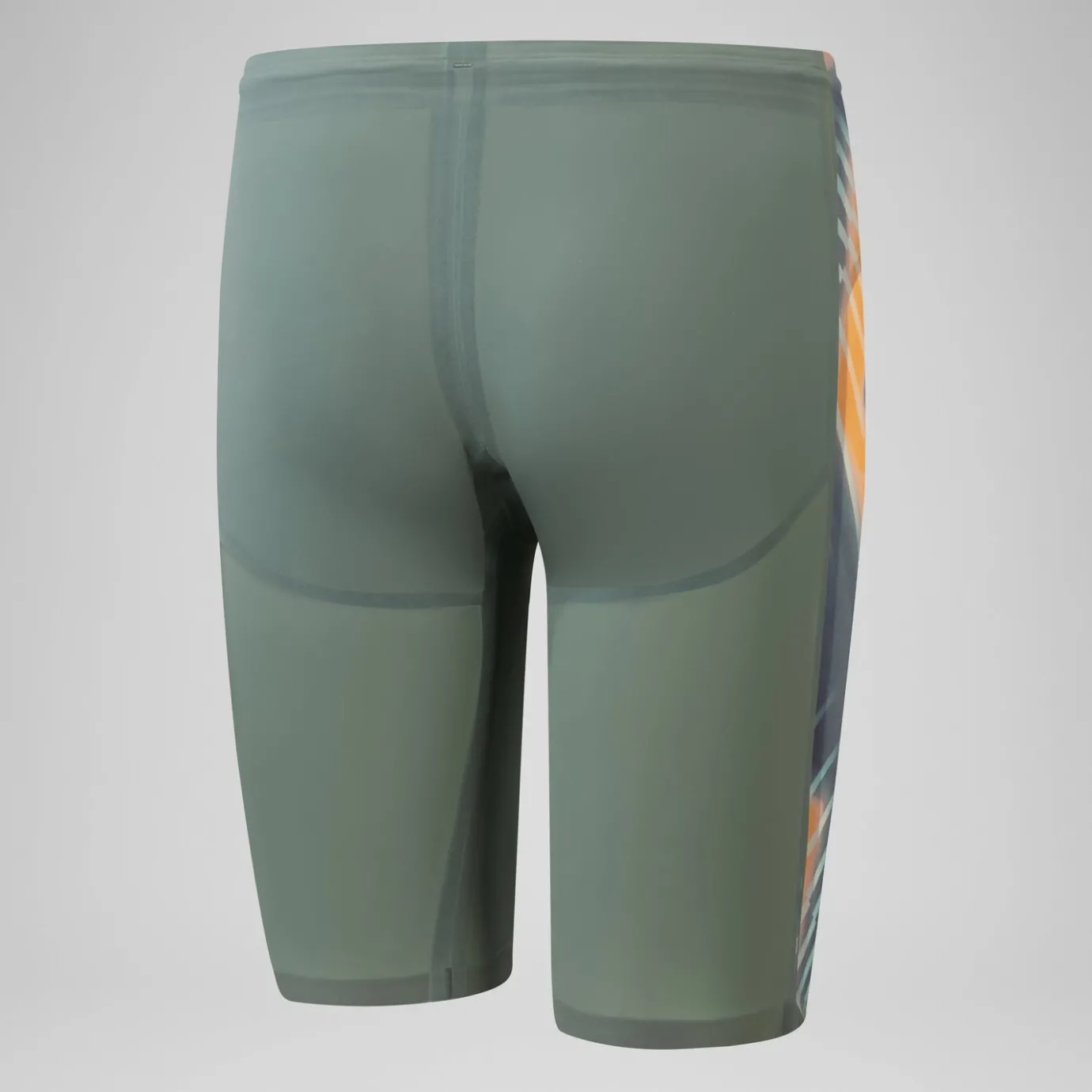 Men's Fastskin LZR Pure Valor 2.0 High Waist Jammer Green/Orange*Speedo Hot
