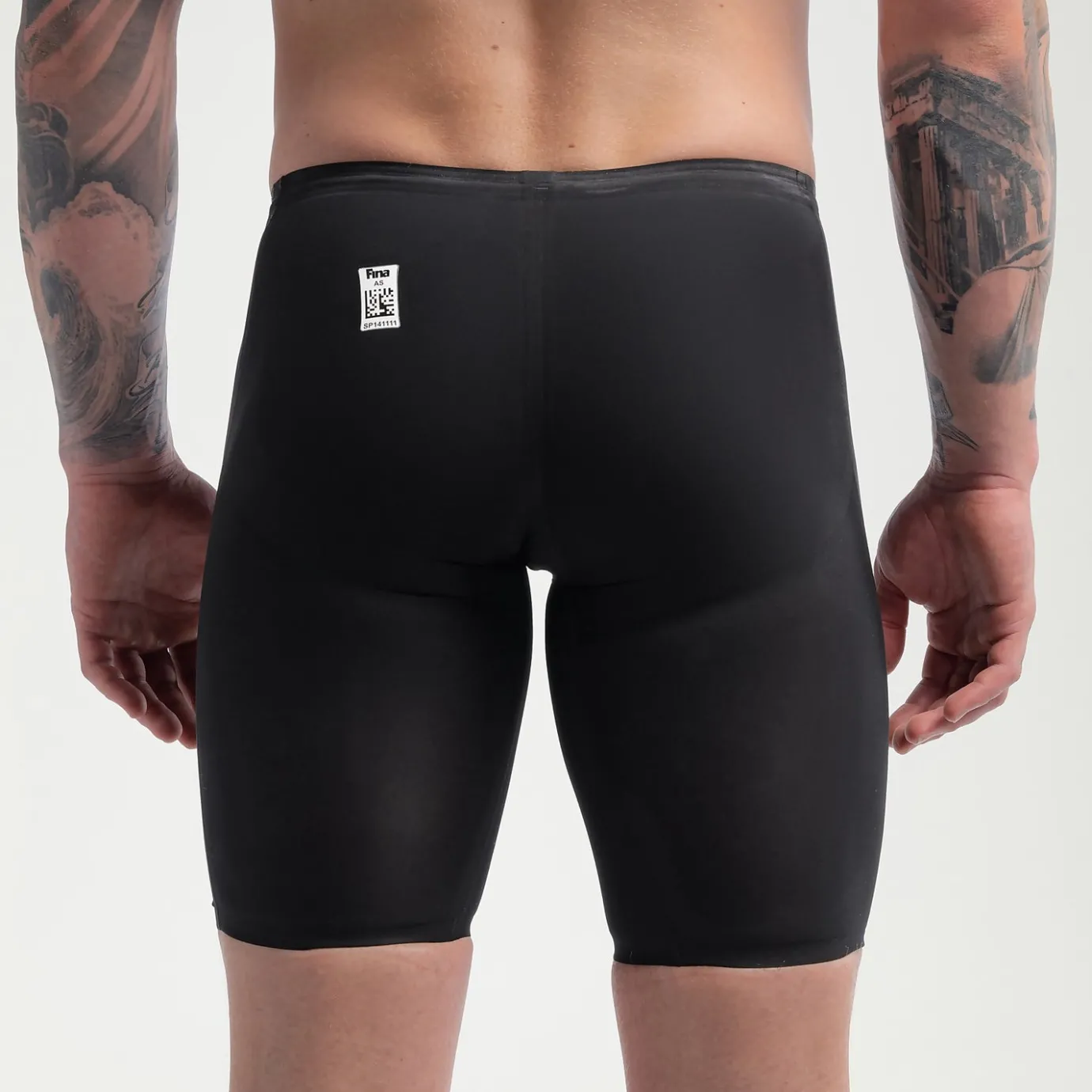 Men's Fastskin LZR Pure Valor 2.0 High Waisted Jammer Black*Speedo Fashion