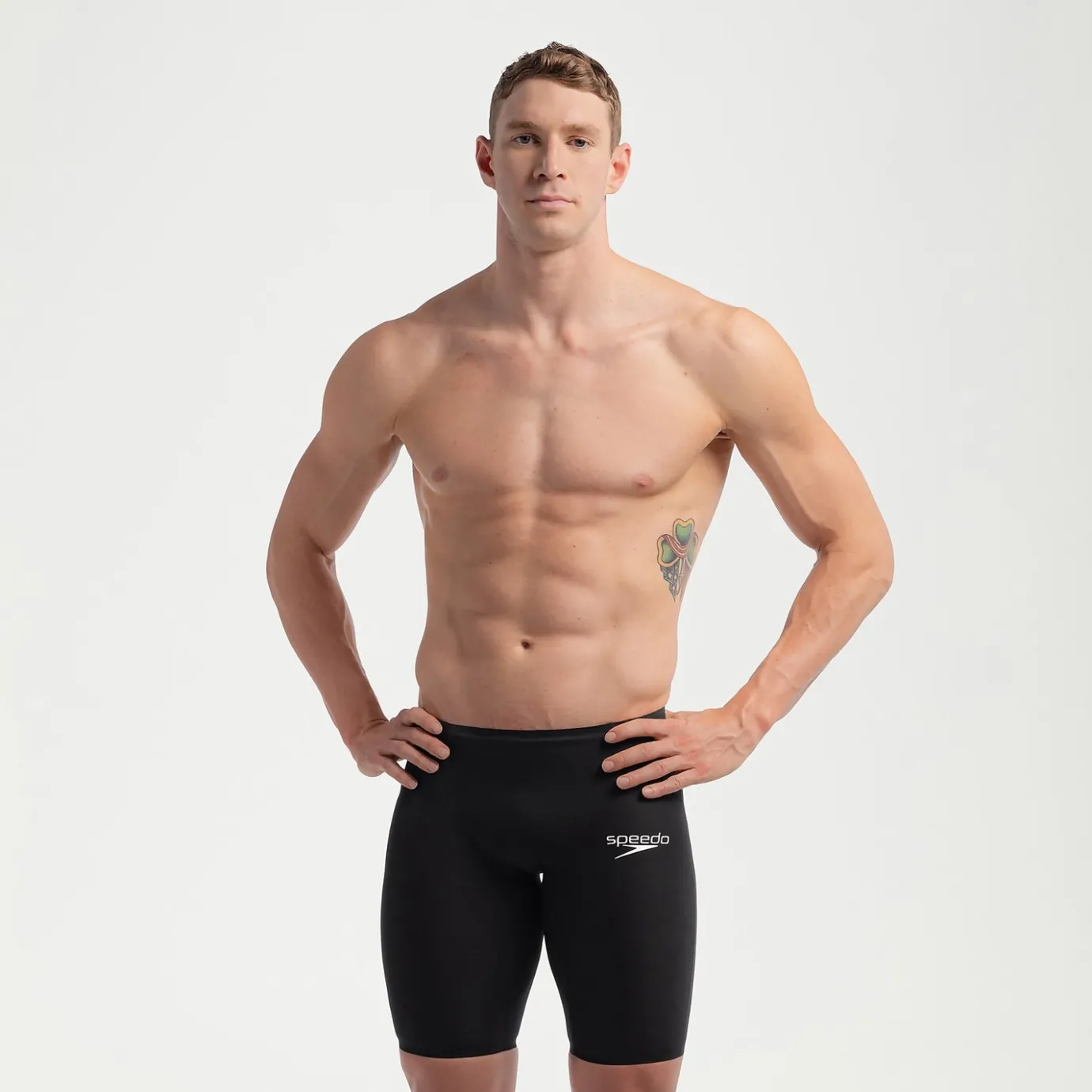 Men's Fastskin LZR Pure Valor 2.0 Jammer Black*Speedo Hot