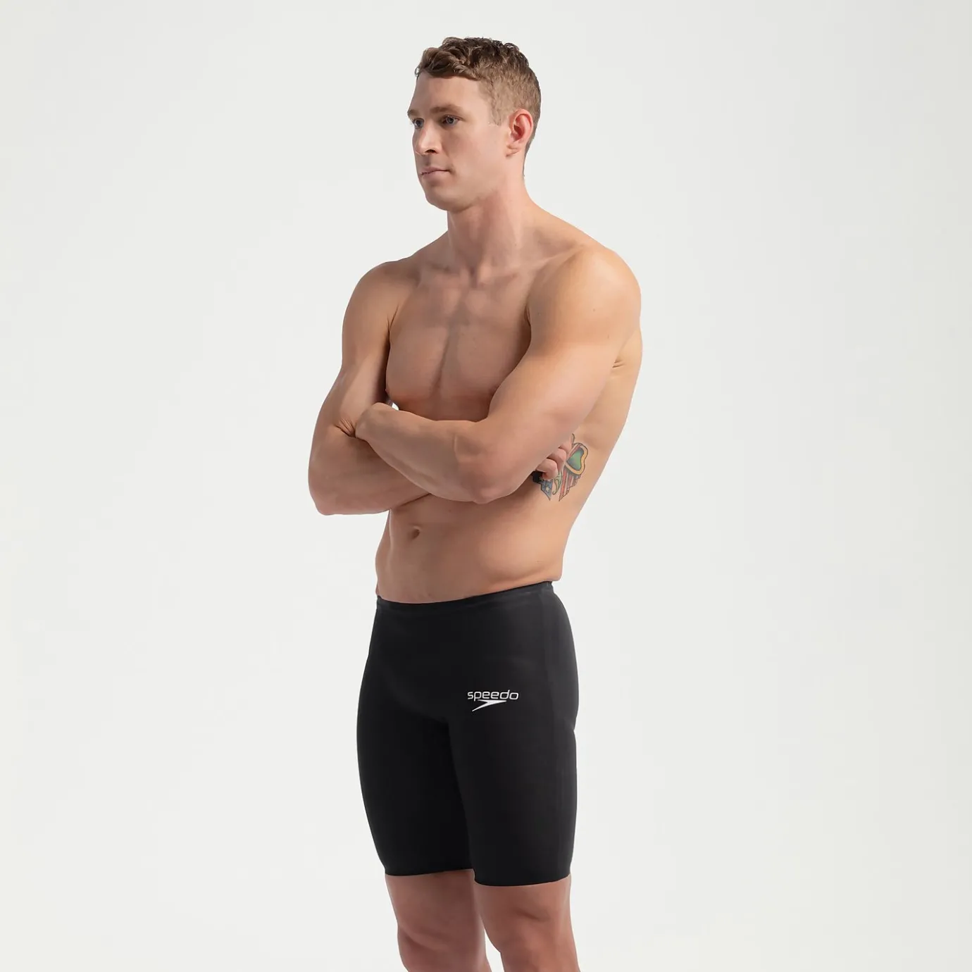 Men's Fastskin LZR Pure Valor 2.0 Jammer Black*Speedo Hot