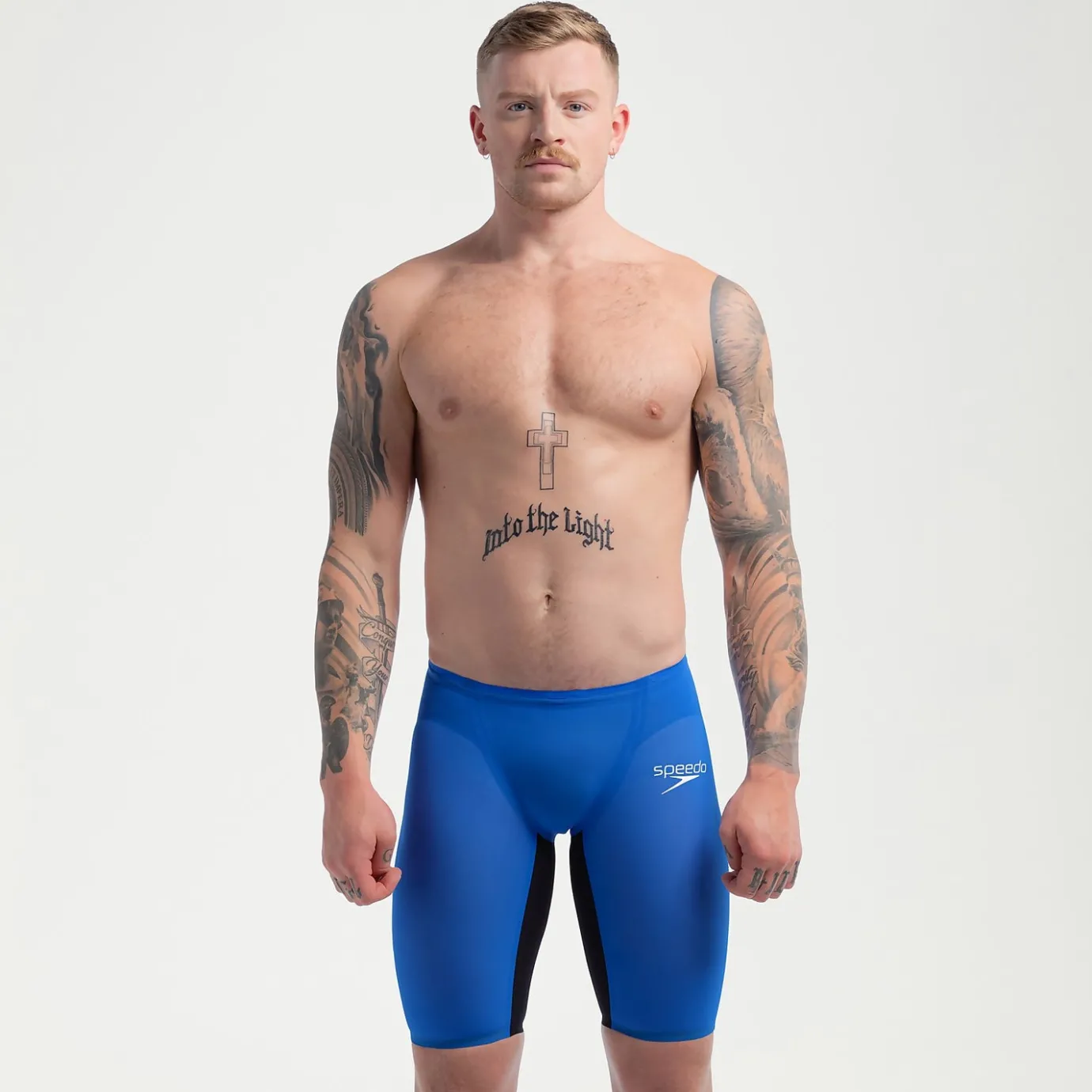 Men's Fastskin LZR Pure Valor 2.0 Jammer Blue/Black*Speedo Flash Sale
