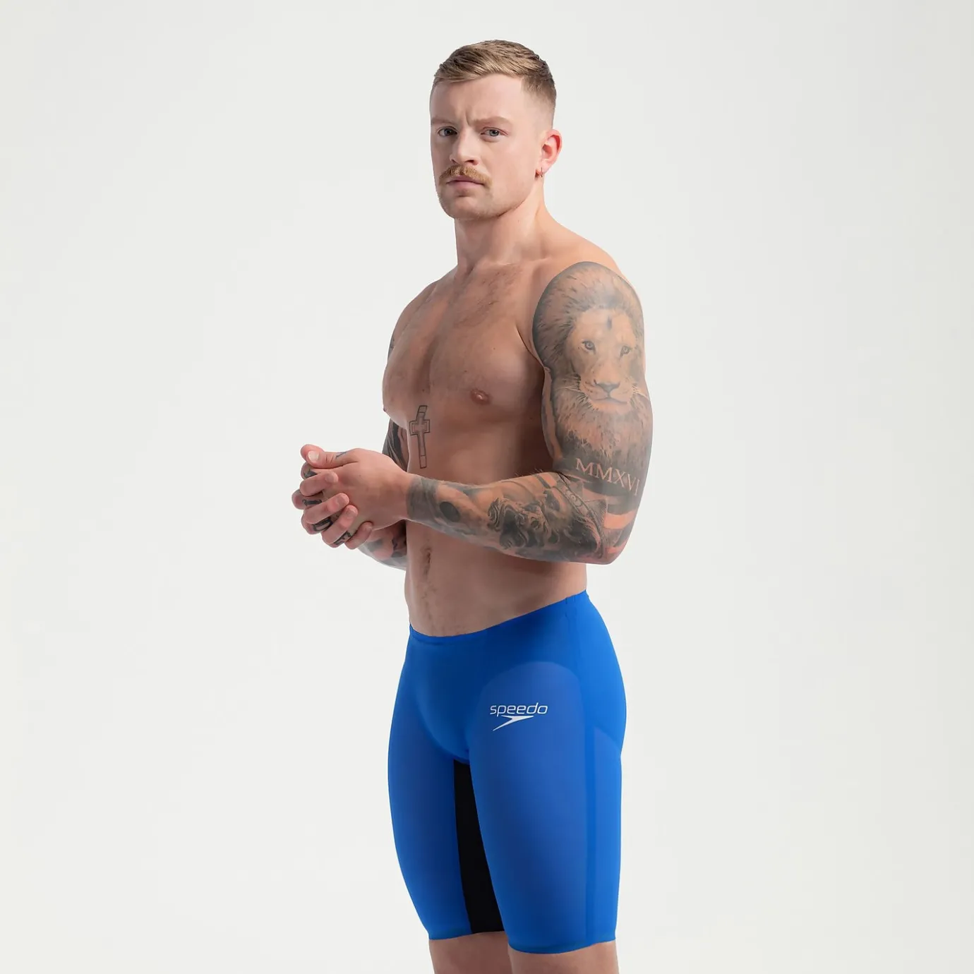Men's Fastskin LZR Pure Valor 2.0 Jammer Blue/Black*Speedo Flash Sale