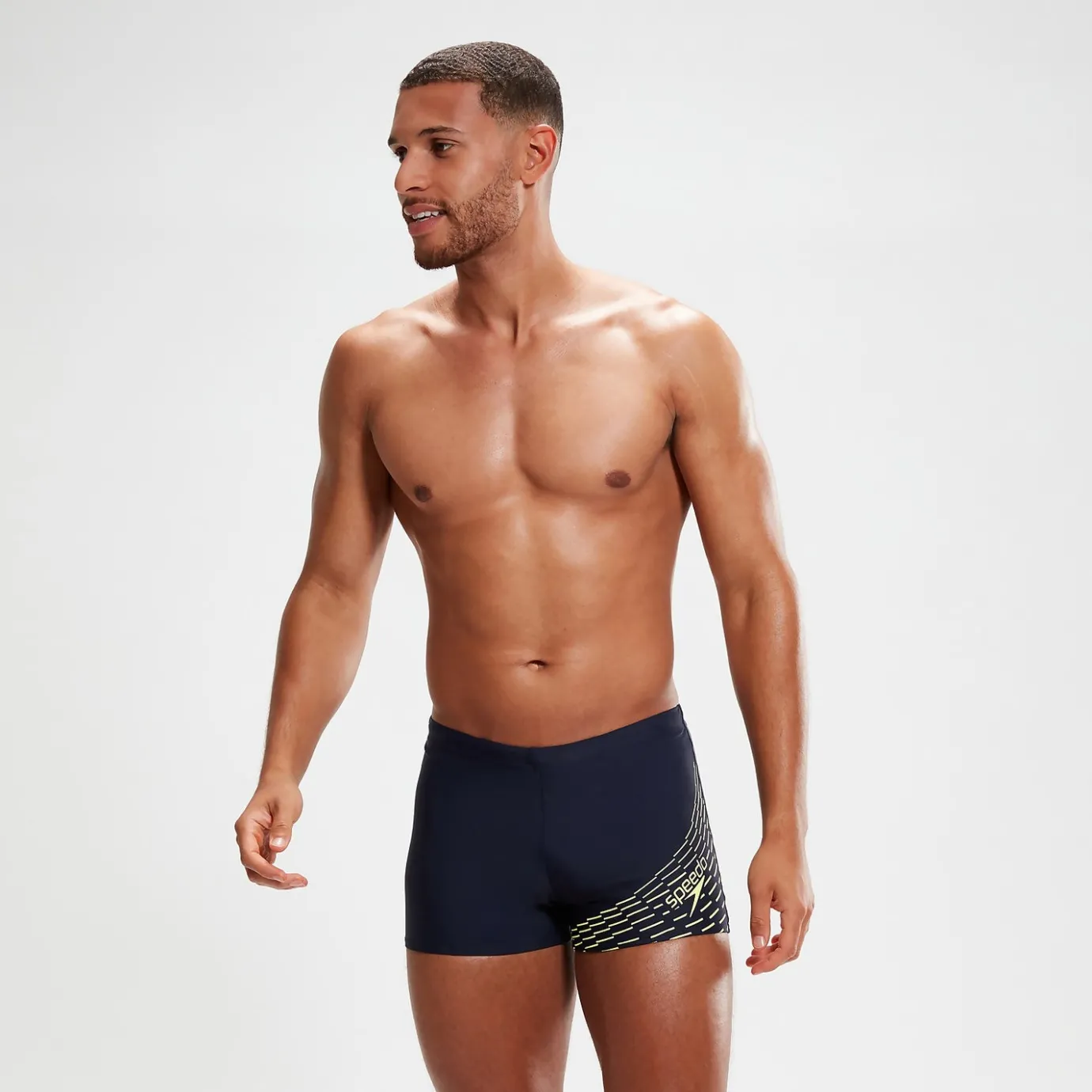Men's Medley Logo Aquashorts Navy*Speedo Shop