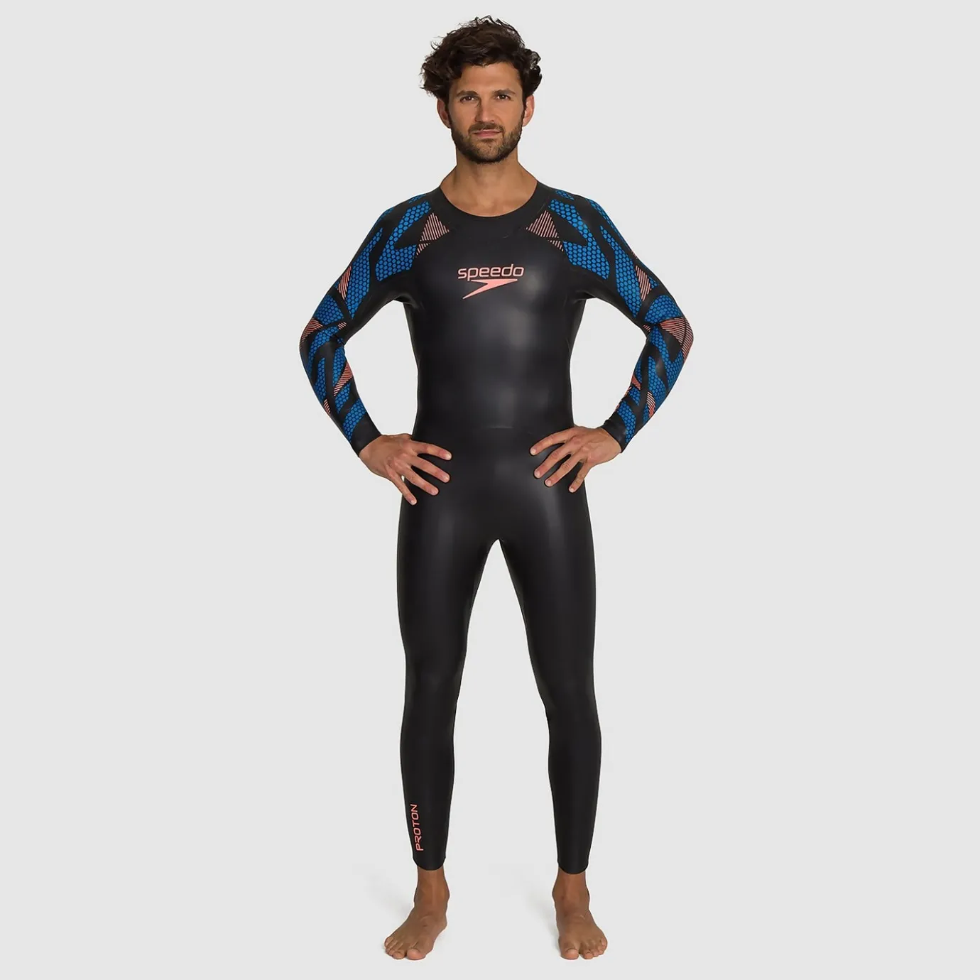 Men's Proton Wetsuit Black/Blue*Speedo Online