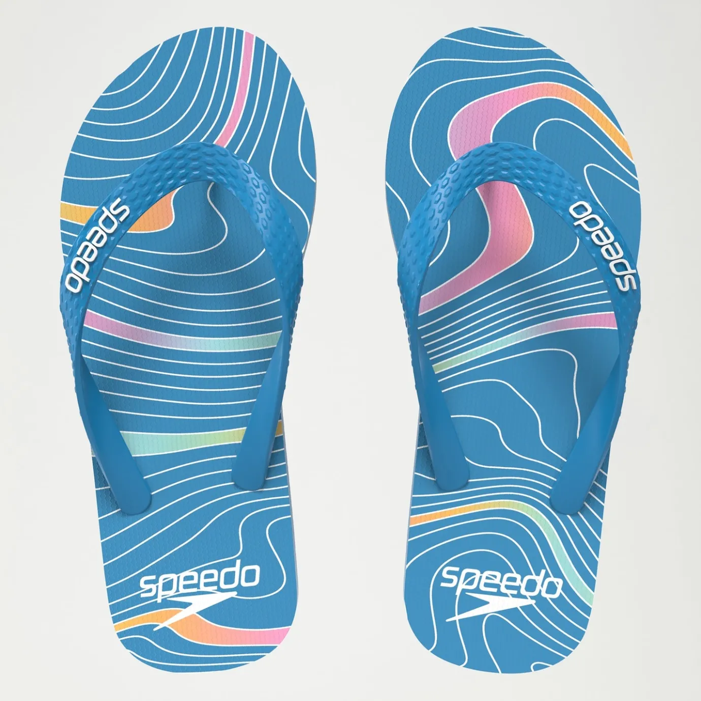 Men's Flip Flop Blue*Speedo Flash Sale