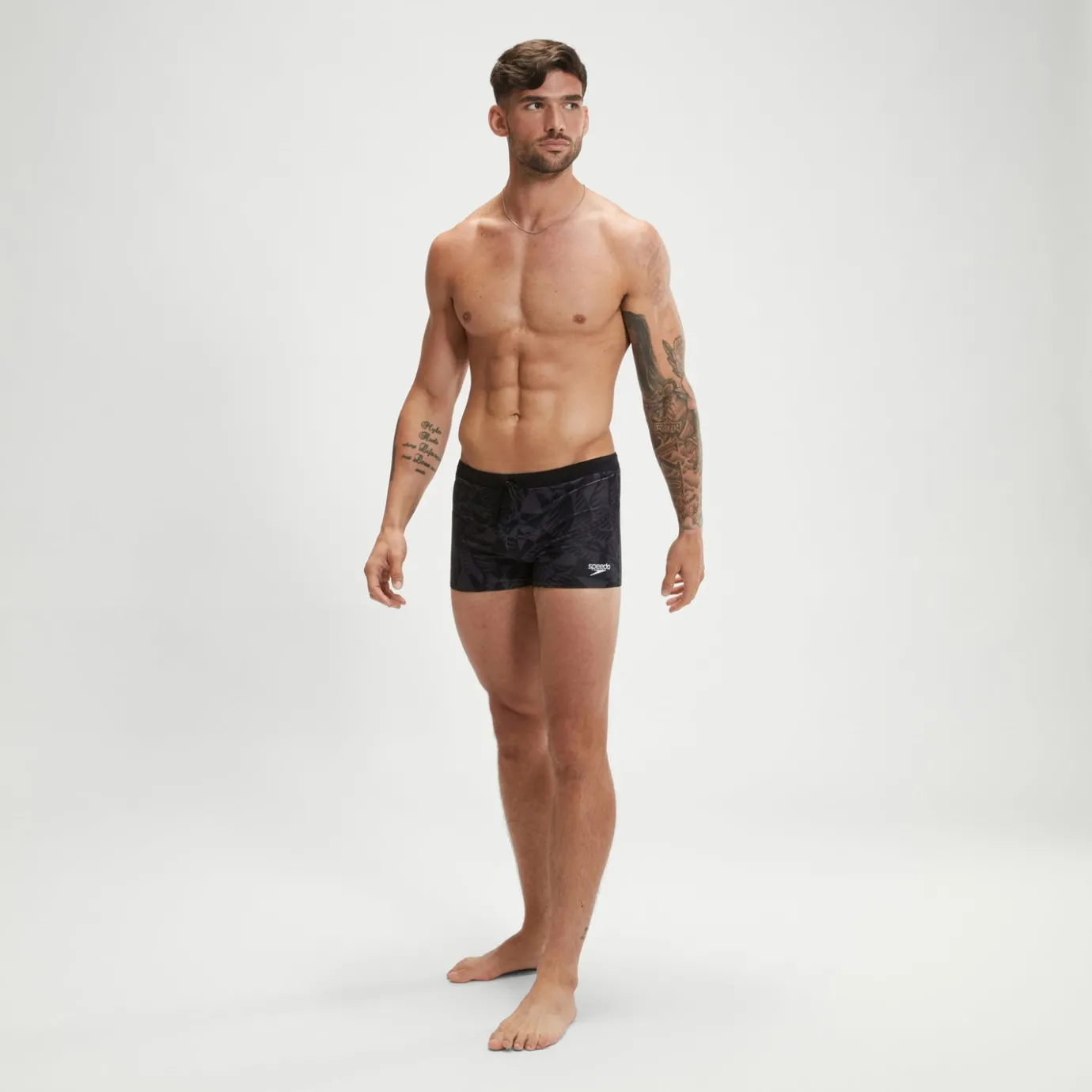 Men's Valmilton Aquashorts Black/Grey*Speedo New