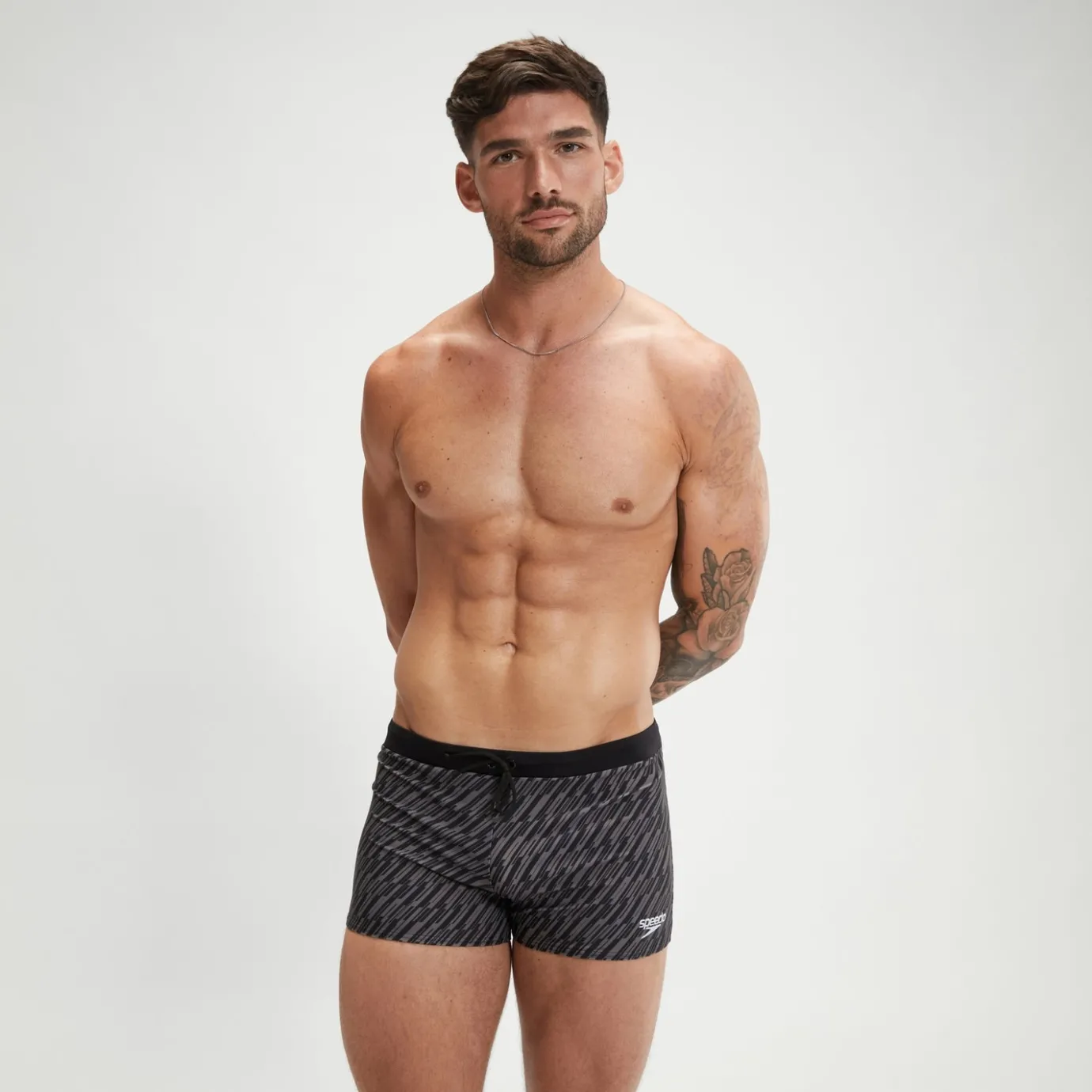 Men's Valmilton Aquashorts Black/Grey*Speedo Discount