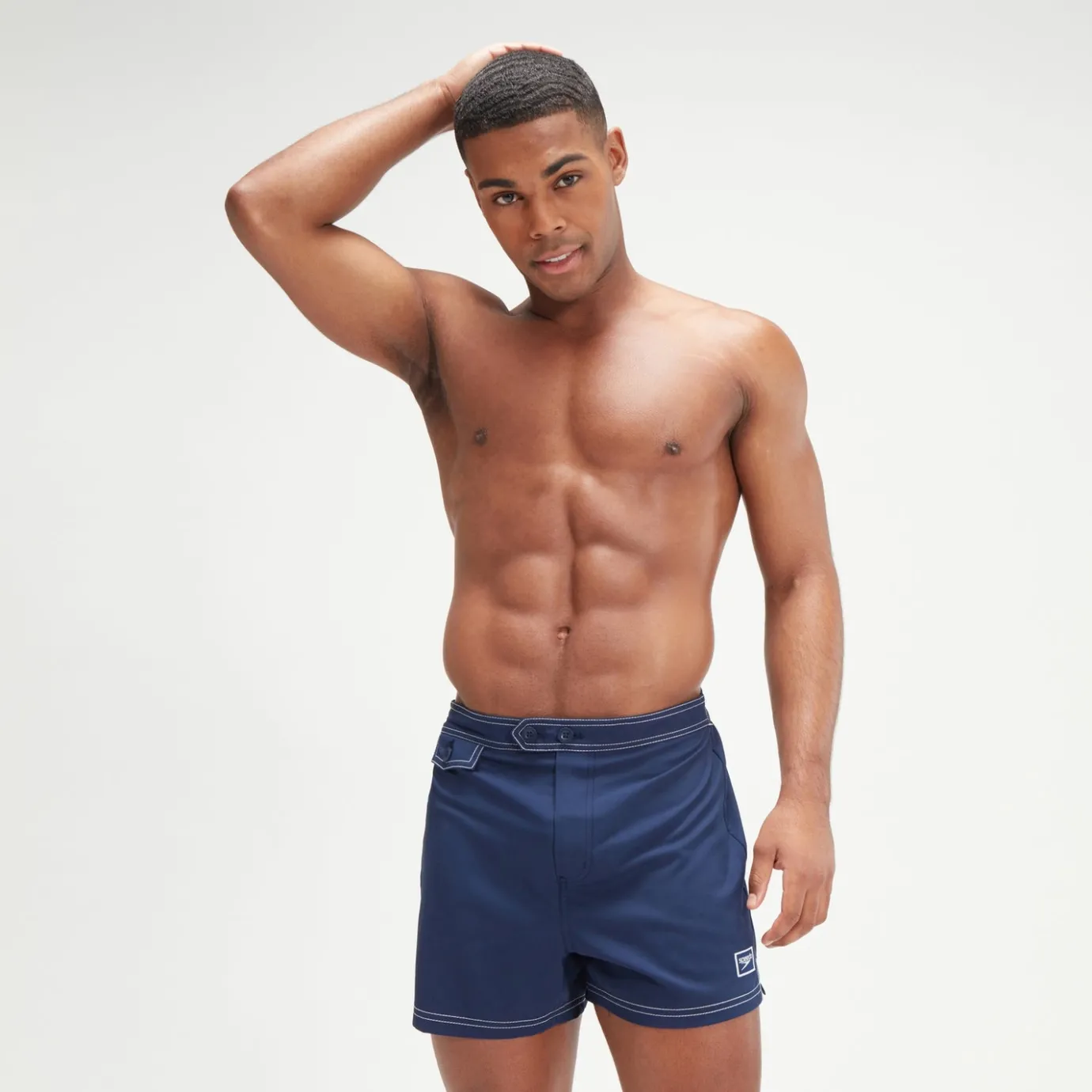Men's Vintage 14" Swim Shorts Dark Blue*Speedo Cheap