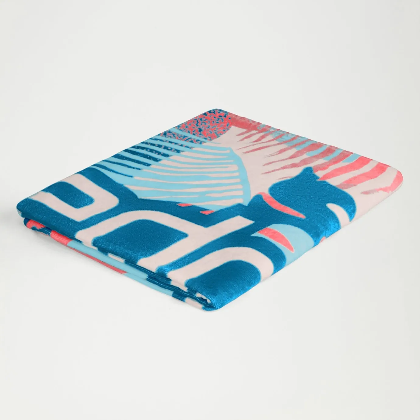 Printed Beach Towel Pink/Coral*Speedo Fashion