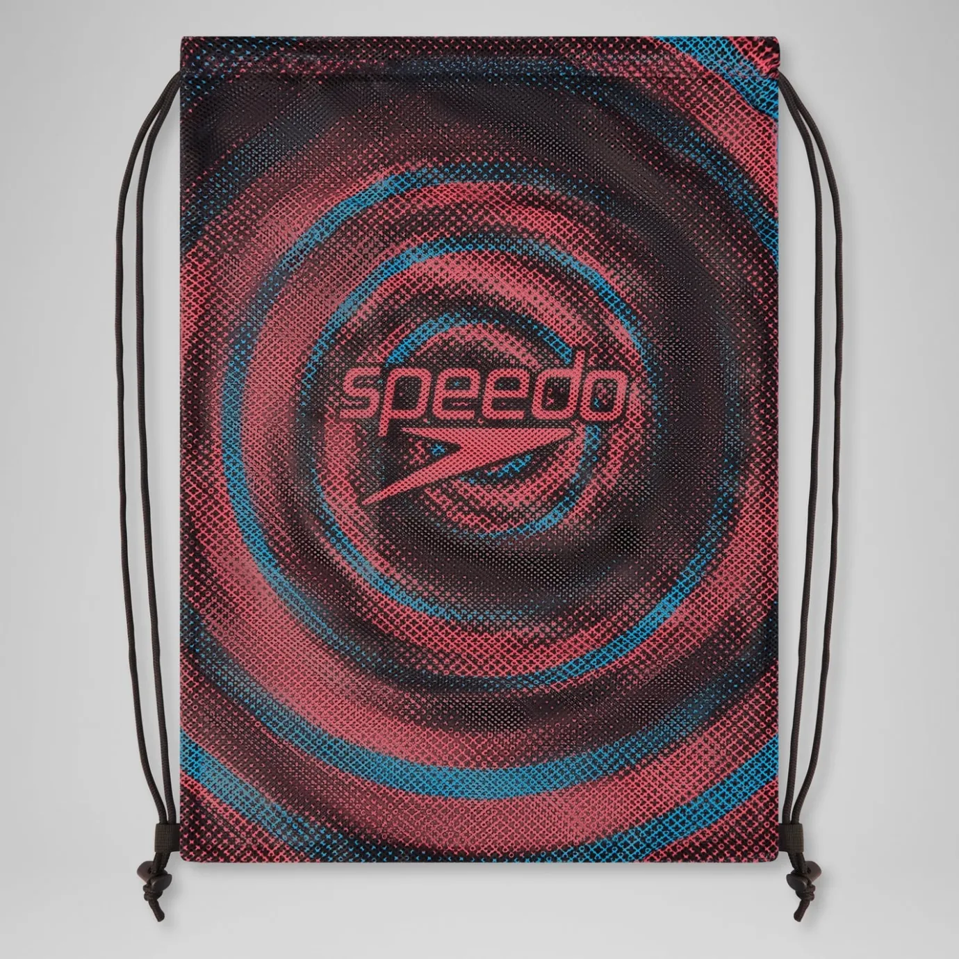Printed  Mesh Bag Black/Red*Speedo Hot