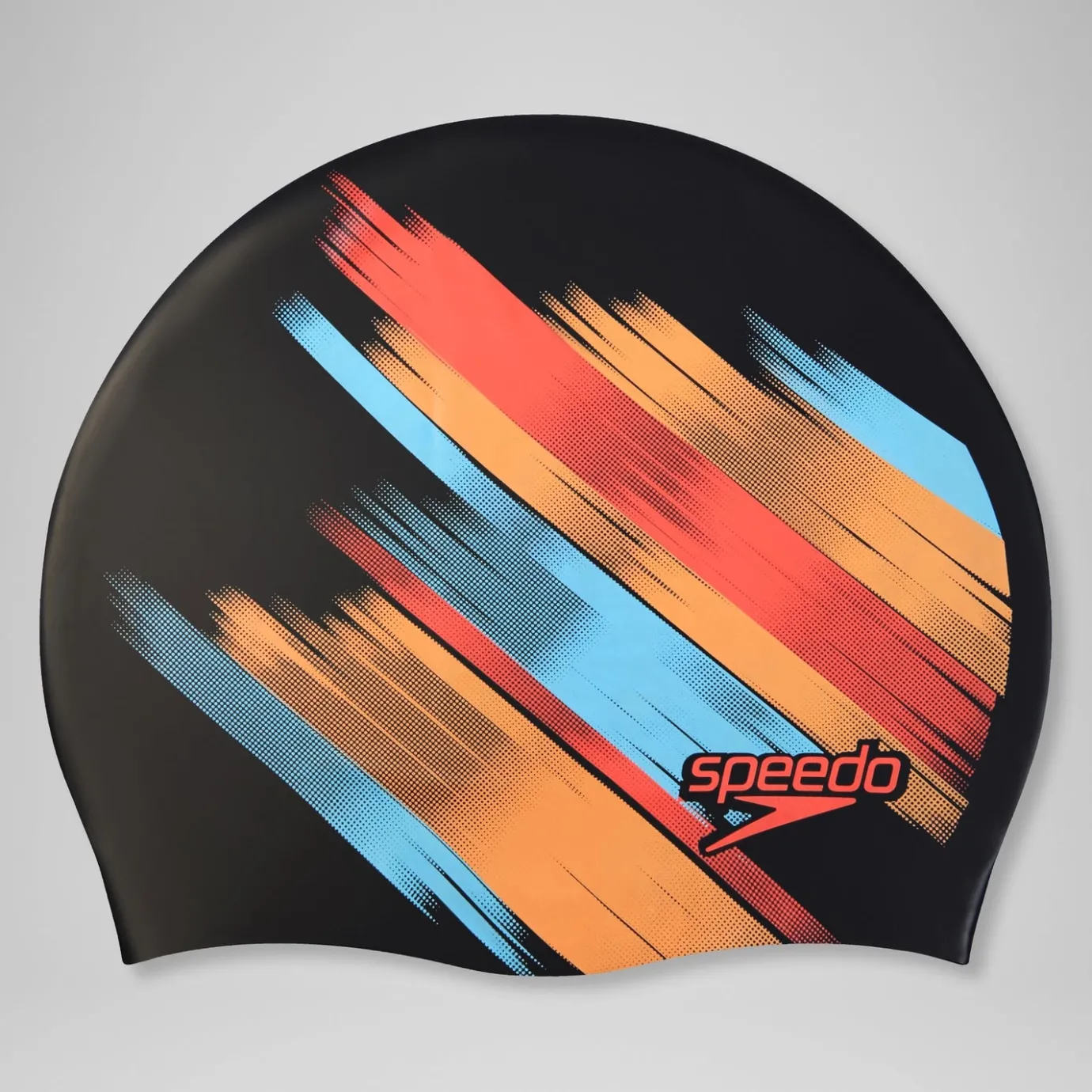 Reversible Moulded Silicone Cap Black/Red*Speedo Best Sale