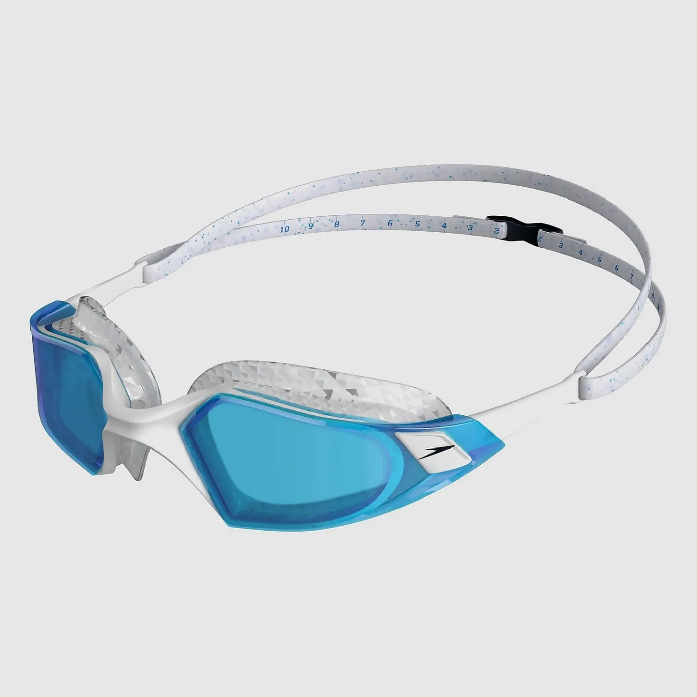 Unisex Aquapulse Pro Goggles White/Blue*Speedo Hot