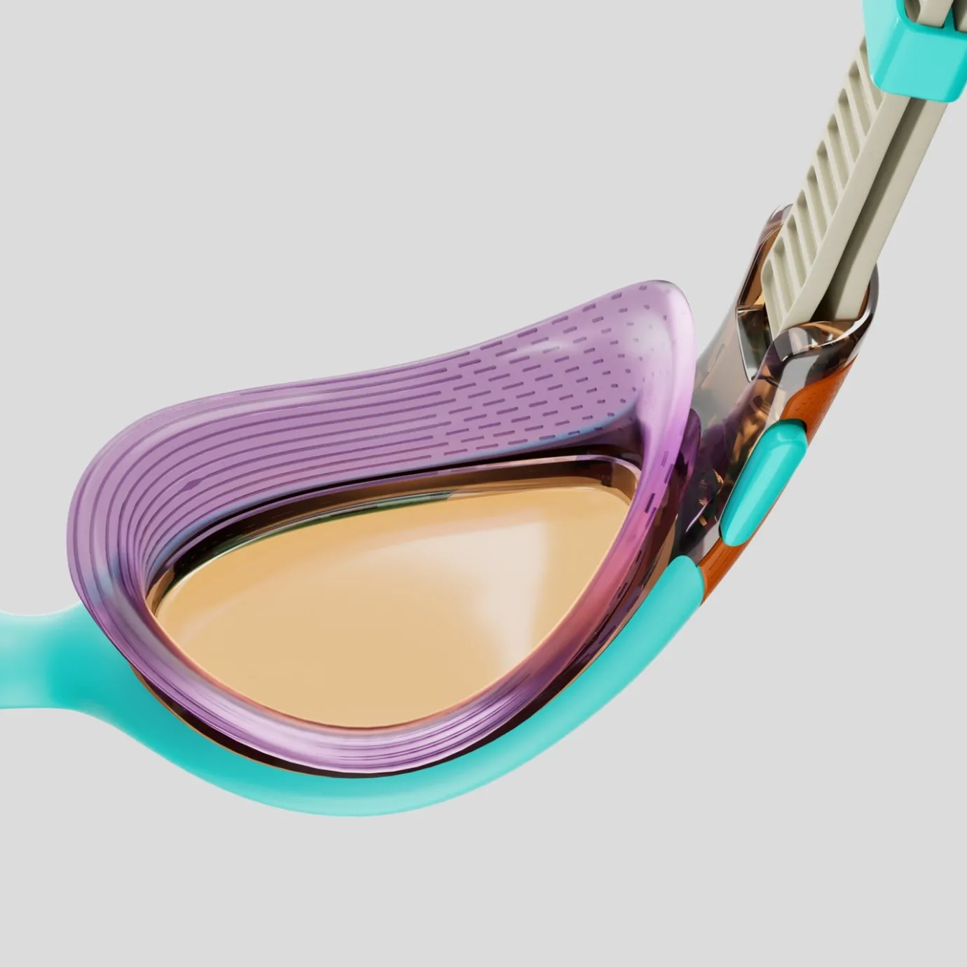 Women's Biofuse 2.0 Goggles Blue/Orange*Speedo New