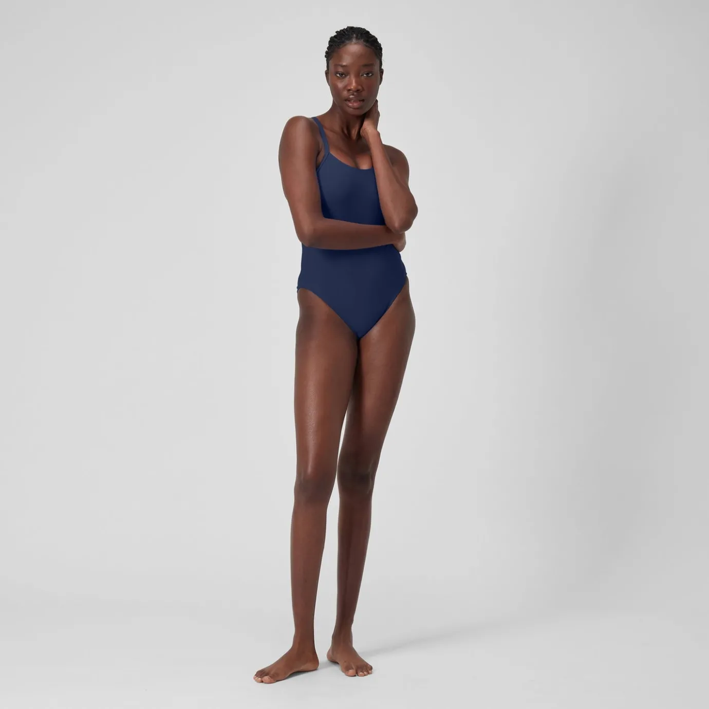 Women's Colourblock Racerback Swimsuit Blue*Speedo Best Sale