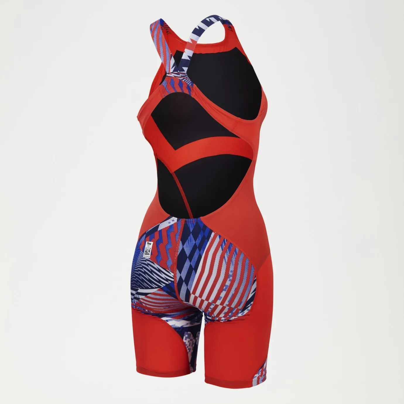 Women's Fastskin LZR Ignite Kneeskin Red/Blue/White*Speedo Store