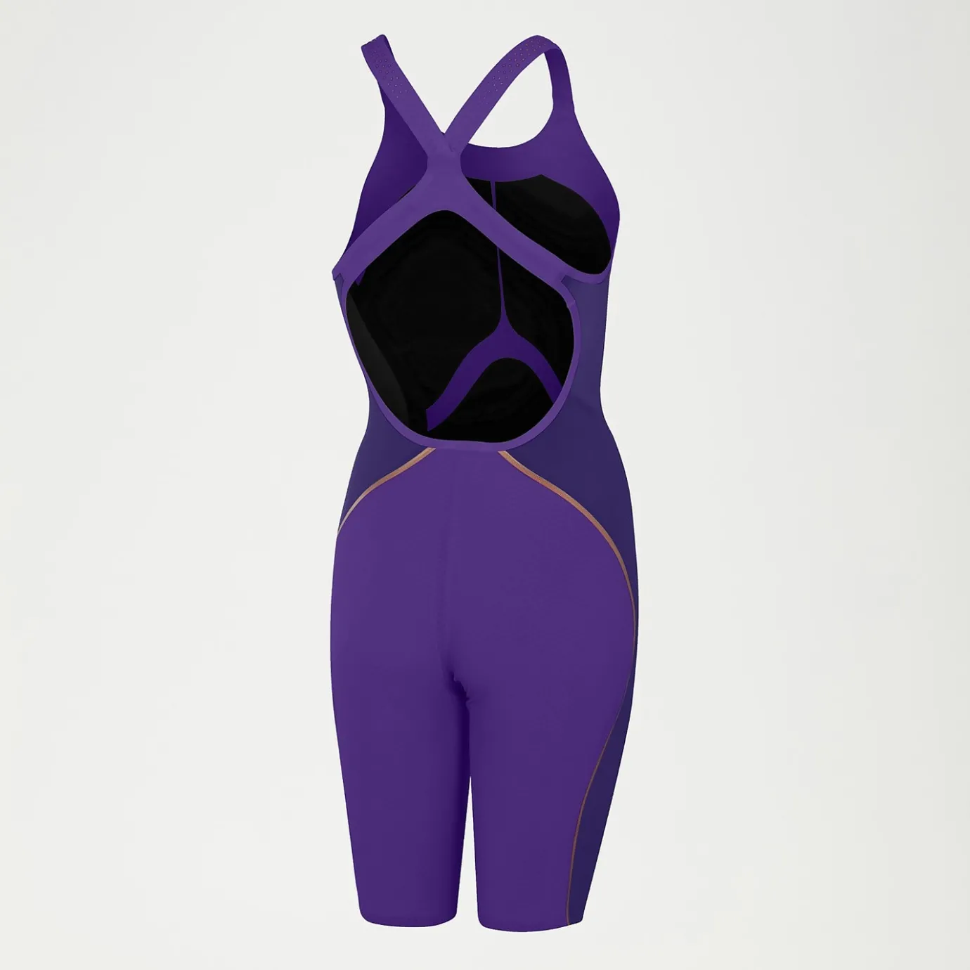 Womens Fastskin LZR Pure Intent Openback Kneeskin Violet*Speedo Cheap