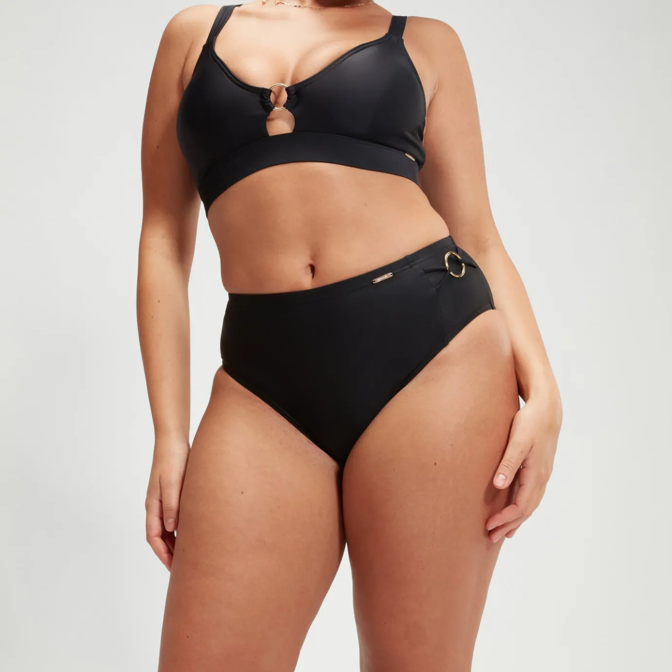 Women's Shaping High Waist Brief Black*Speedo Outlet