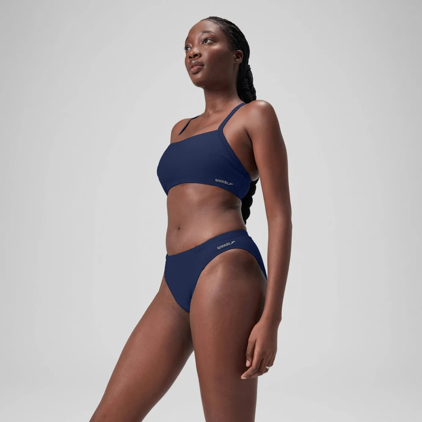 Women's Solid Classic Bottom Blue*Speedo Best Sale